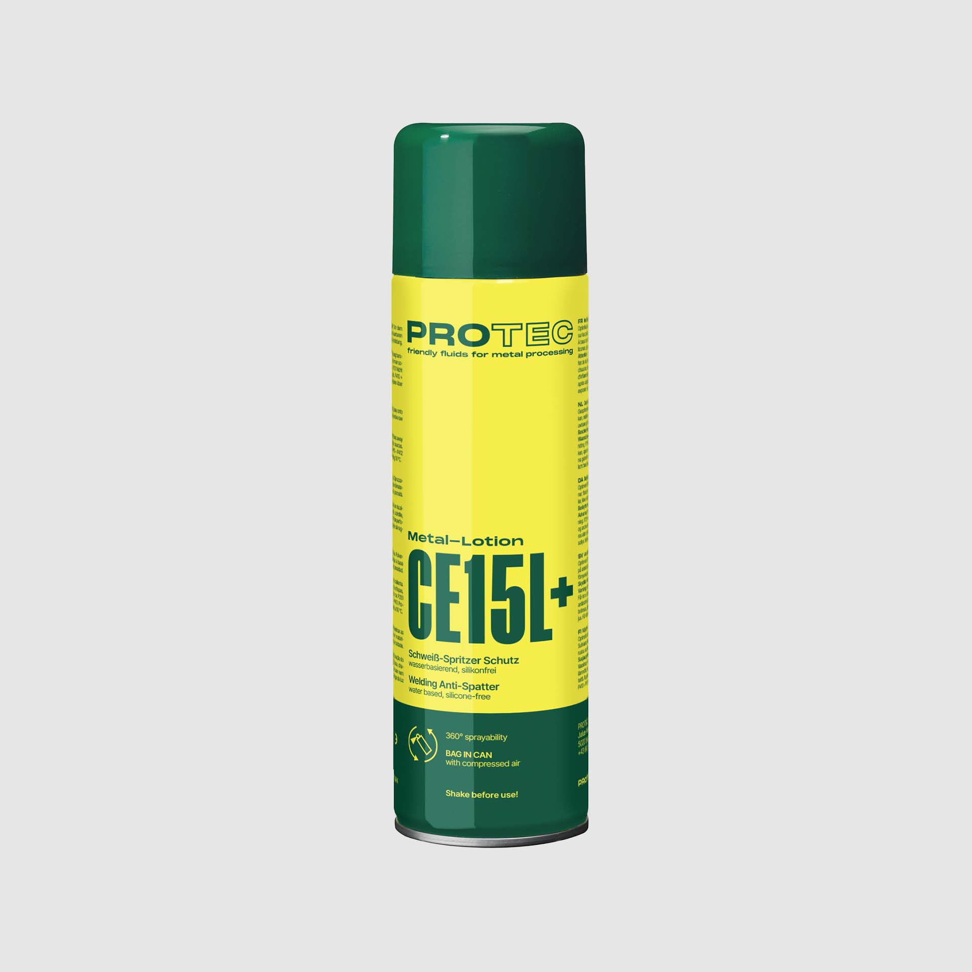 Schweißschutzspray PROTEC CE15L+